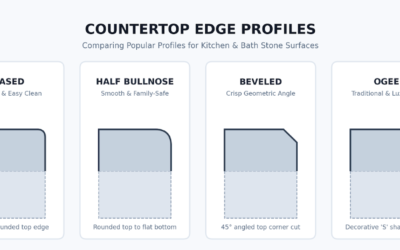 How to Choose the Right Countertop Edge Profile for Your Kitchen Remodel